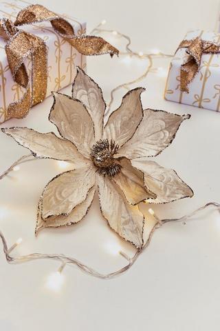 Christmas Flower Clip, 28cm
