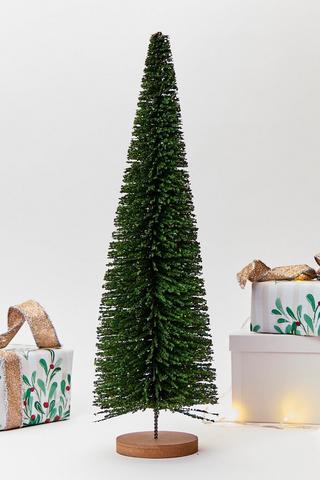 Christmas Cone Brush Tree, 60cm