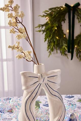 Christmas Berry Single Stem, 62cm