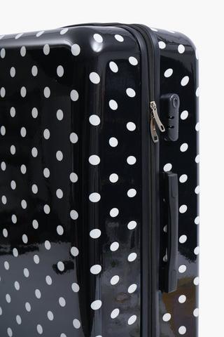 Hardcover Suitcase Polka Dot Large, 18kg