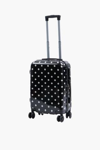 Hardcover Suitcase Polka Dot Small, 12kg