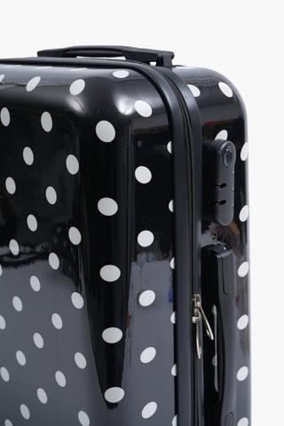 Hardcover Suitcase Polka Dot Small, 12kg