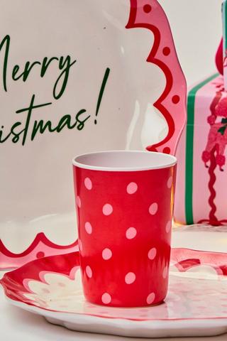 Christmas Melamine Tumbler