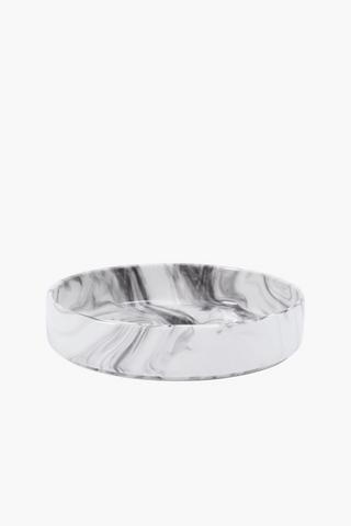 Marble Porcelain Pasta Bowl
