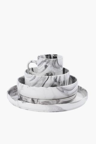 Marble Porcelain Dinner Plate