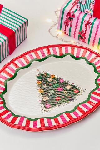 Christmas Melamine Platter