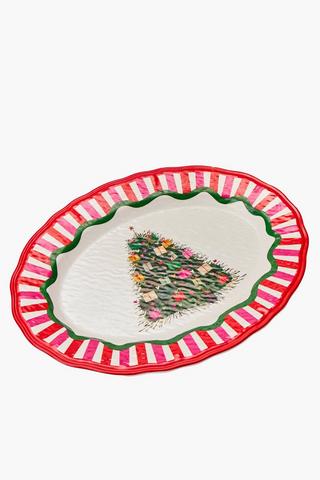 Christmas Melamine Platter