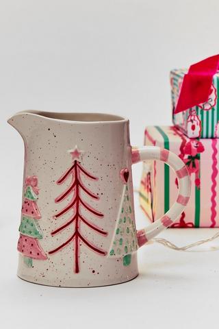 Christmas Ceramic Jug