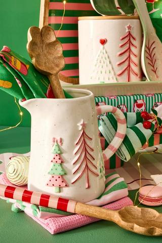 Christmas Ceramic Jug