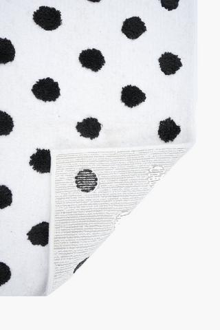 Cotton Dotted Bath Mat, 50x80cm