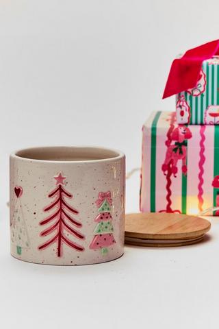 Medium Christmas Storage Jar