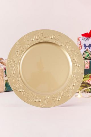 Christmas Mistletoe Underplate