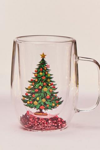 Christmas Double Wall Mug And Cover