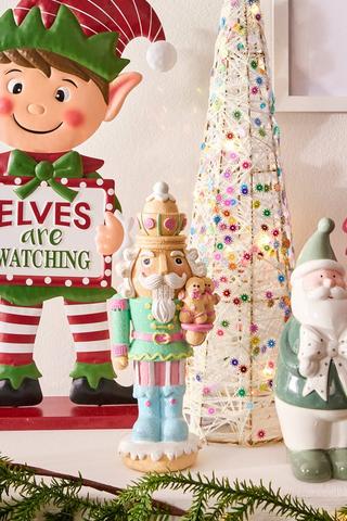 Candy Nutcracker Statue, 5x23cm