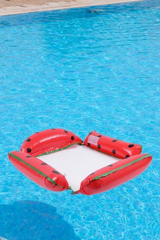 Inflatable Watermelon Mesh Pool Chair
