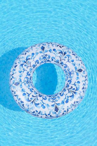 Inflatable Rita Floral Pool Ring, 90cm