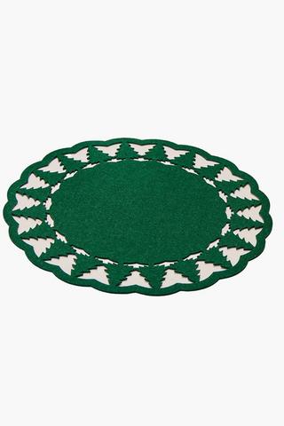 Christmas Felt Cutout Placemat