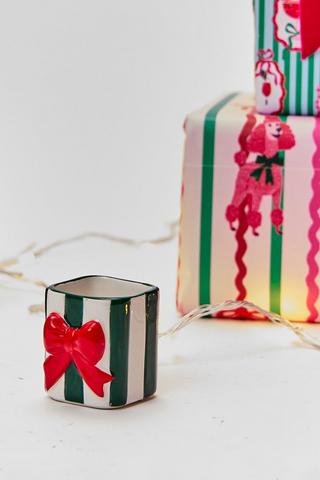 Christmas Bow Toothpick Holder