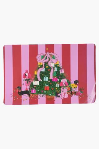 Christmas Stripe Placemat
