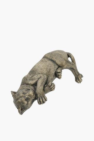Lazy Lion Statue, 25x11cm