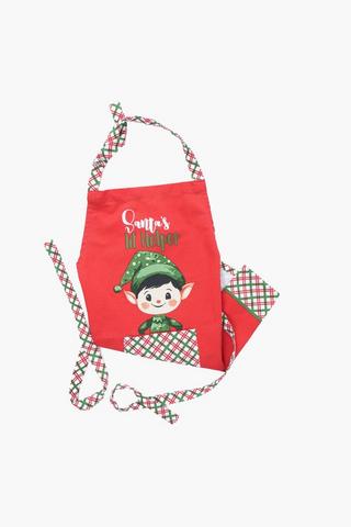 Santa's Mini Helper Apron