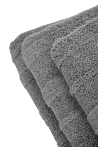 Premium Cotton Zero Twist High Low Bath Towel