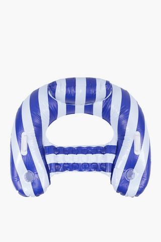Inflatable Stripe Pool Chair