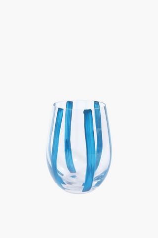 Blue Stripe Tumbler