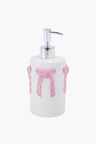 Ceramic Large Bow Soap Dispenser