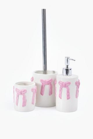 Ceramic Large Bow Soap Dispenser