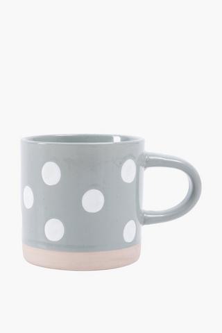 Polka Dot Ceramic Mug