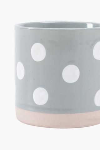 Polka Dot Ceramic Mug