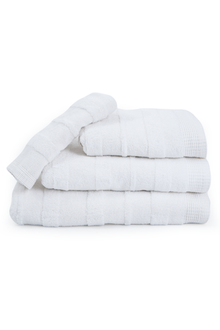 Premium Cotton Zero Twist High Low Bath Towel