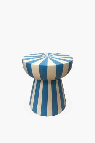 Doppler Stripe Side Table