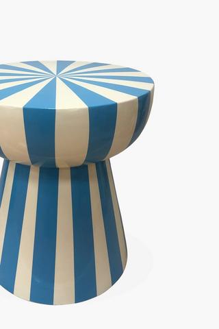 Doppler Stripe Side Table