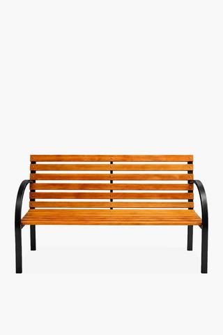 Slatted Park Bench