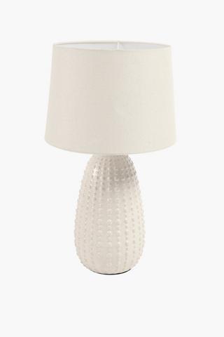 Ceramic Urchin Lamp Set, E14