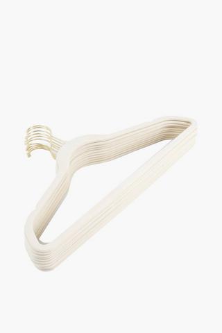 10 Pack Felt Hangers