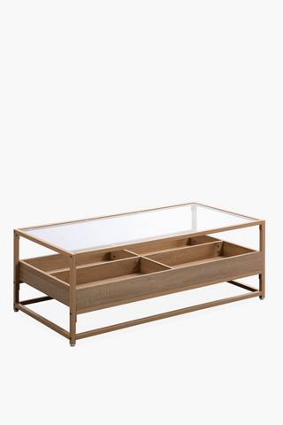 Clarion Glass Coffee Table
