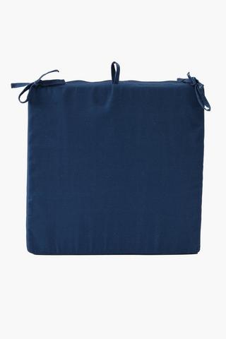 Plain Cotton Chair Pad, 40x40cm