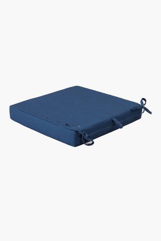 Plain Cotton Chair Pad, 40x40cm