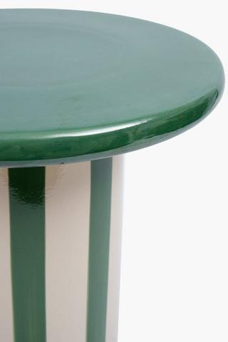 Cypress Stripe Side Table