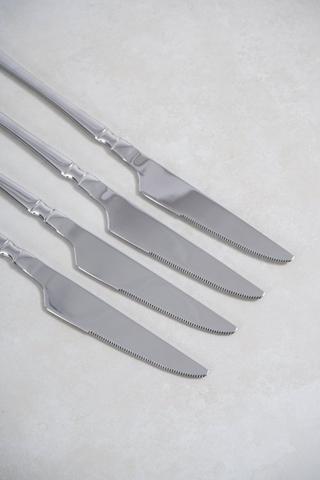 4 Pack Stainless Steel Knives