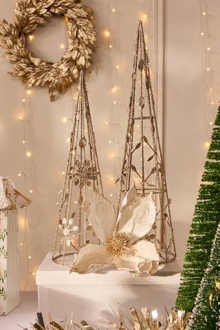 Led Elegance Cone Christmas Tree, 60cm