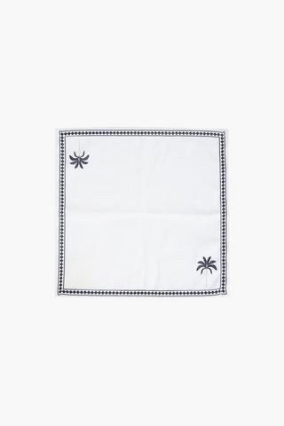 Palm Embroidered Napkin