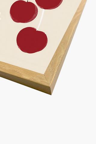 Framed Cherry Canvas, 40x60cm
