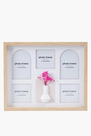 Flower 5 Picture Multi Frame