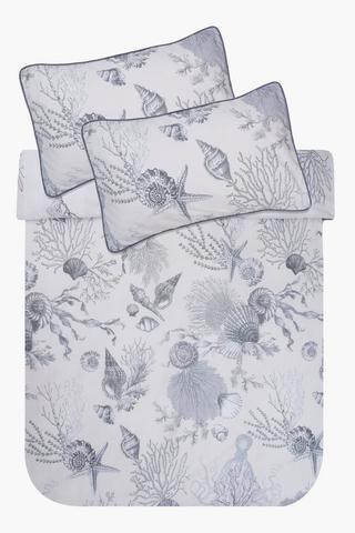 Polycotton Belize Coast Duvet Cover Set