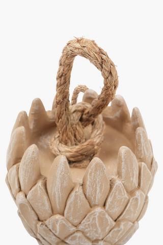 Resin Protea Shaped Doorstop