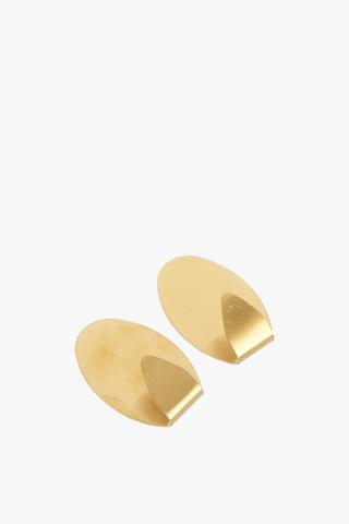 Oval Stainless Steel Designer Hooks, Medium